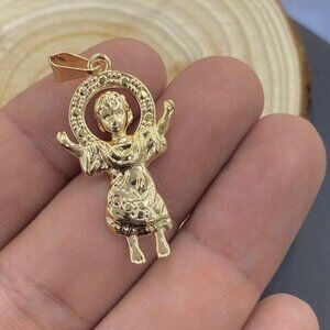 Dije del Divino Nino en Oro Laminado 14K  Divino Nino Pendant for Adults Unisex